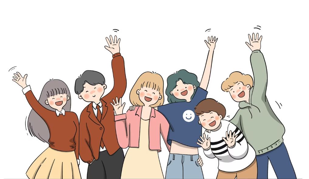 안녕 (Annyeong!) là cách nói xin chào trong tiếng Hàn thân mật và không chính thức, thường dành cho bạn bè hoặc người thân