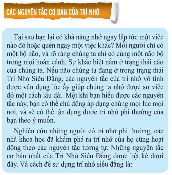Cuốn sách 5000 từ vựng tiếng Anh thông dụng nhất cung cấp cho các bạn kiến thức về cách luyện khả năng ghi nhớ từ vựng tiếng Anh