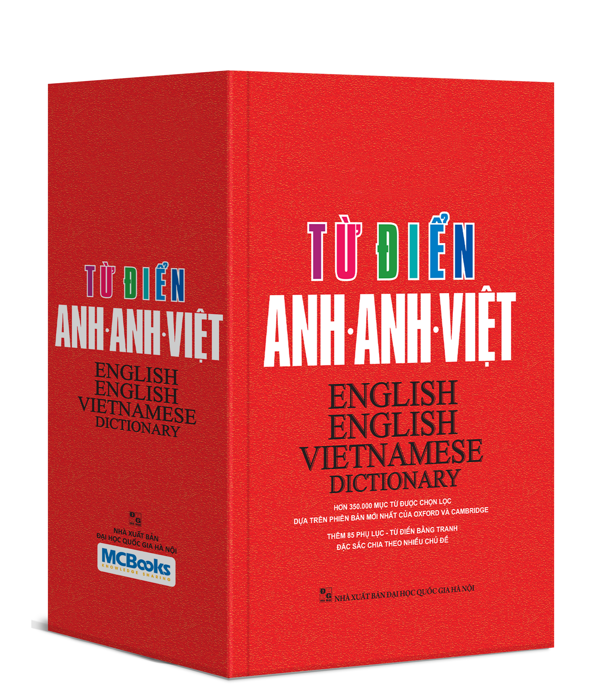Bia 3d tu dien anh anh viet bia cung mau do