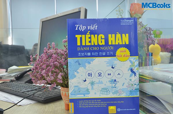 Sách Tập viết tiếng Hàn dành cho người mới bắt đầu