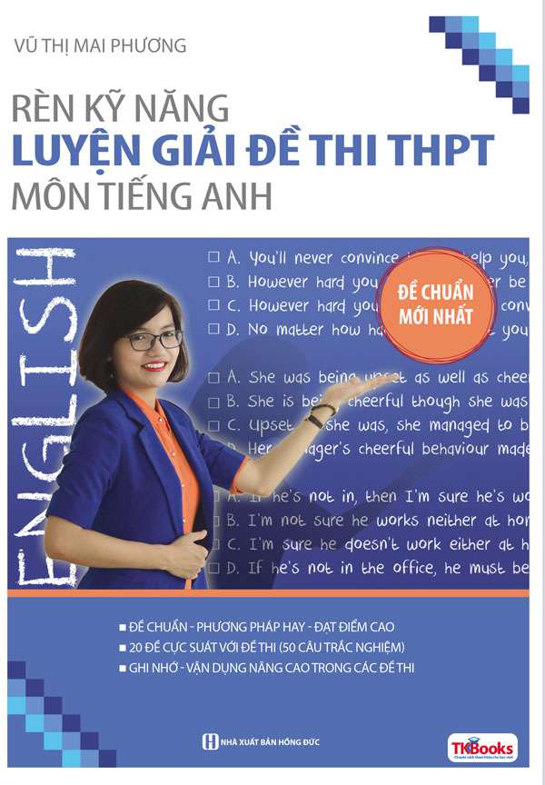 ren ky nang luyen giai de thi THPT mon tieng anh bia truoc