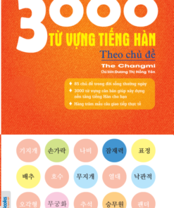 3000 Từ vựng tiếng Hàn theo chủ đề