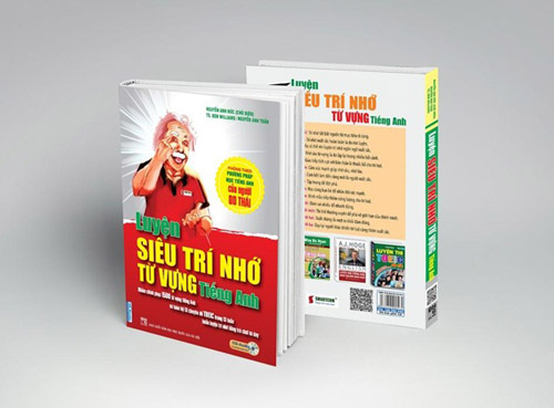 Luyện siêu trí nhớ từ vựng tiếng Anh bìa trước 3d