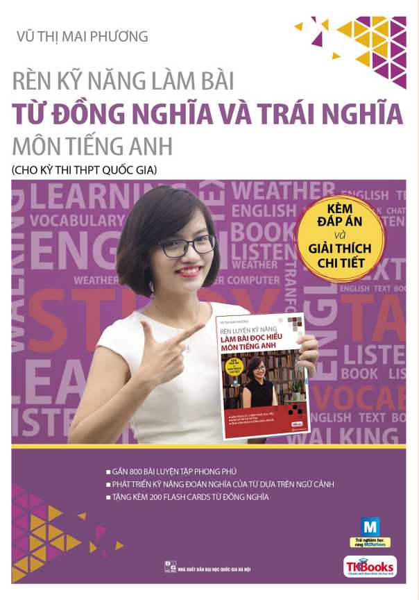 BIA CHOT Ren ky nang lam bai tu dong nghia trai nghia mon tieng anh