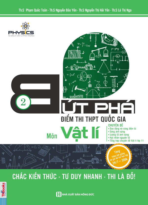 but pha diem thi thpt quoc gia mon vat ly tap 2