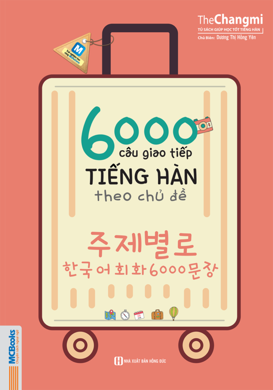 Cuốn sách 6000 câu giao tiếp tiếng Hàn theo chủ đề