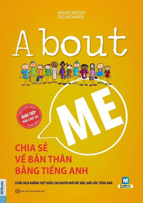 Cuốn sách About me - Chia sẻ về bản thân bằng tiếng Anh