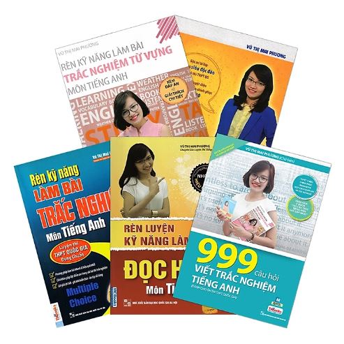 Trọn bộ 5 cuốn sách tiếng Anh của cô Mai Phương