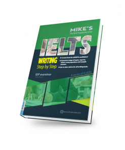 bìa sách 3D ielts writing step by step