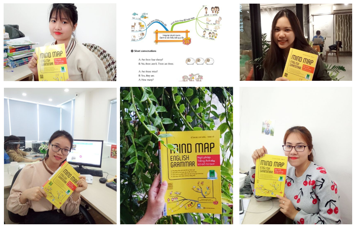Reivew của độc giả về cuốn sách Mind Map English Grammar