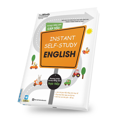 Tự học tiếng Anh cấp tốc Instant self-study English bìa trước 3d