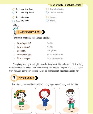 Easy English Conversation là cuốn sách học giao tiếp tiếng Anh khá nhẹ nhàng và dễ áp dụng