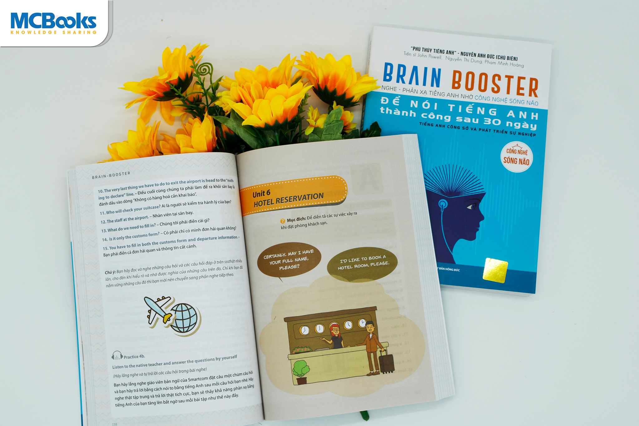 Nội dung trong sách Brain Booster: Nghe - phản xạ tiếng Anh nhờ công nghệ sóng não