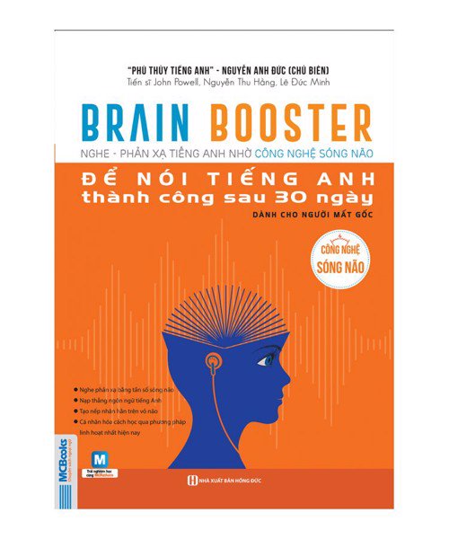 BRAIN BOOTER - nghe phản xạ tiếng anh nhờ công nghệ sóng não dành cho người mất gốc