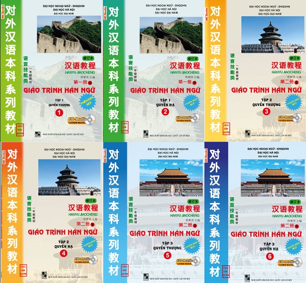 Giáo trình hán ngữ 6 quyển phiên bản mới với nhiều sự cải tiến