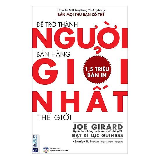 Cuốn sách Để trở thành người bán hàng giỏi nhất thế giới