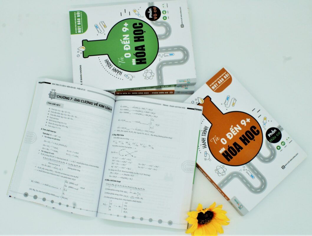 Cuốn hành trình từ 0 đến 9+ môn Hóa (phần vô cơ)