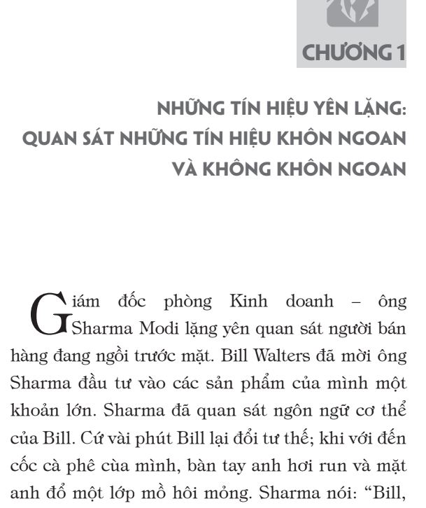 Nội dung trong cuốn Ngôn ngữ cơ thể
