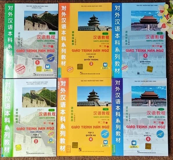 Bộ giáo trình hán ngữ 6 quyển phiên bản mới