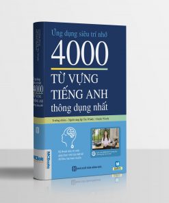 4000 từ vựng tiếng Anh thông dụng nhất bìa trước 3d