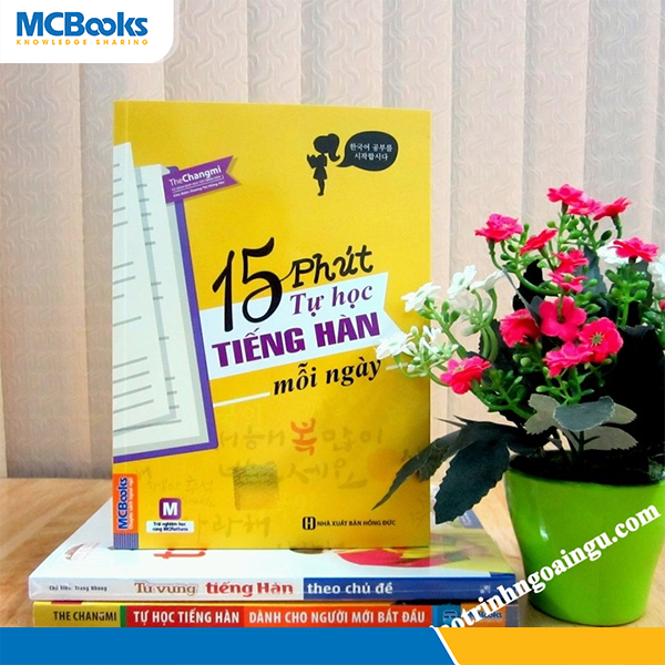 Đọc thử 15 phút tự học tiếng Hàn mỗi ngày