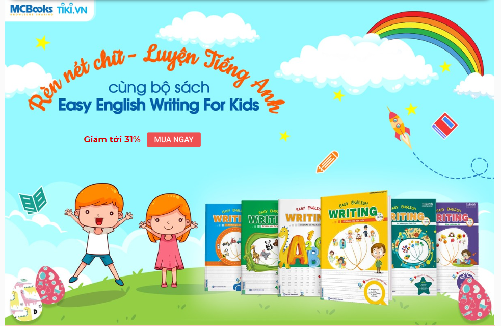 Bộ sách Easy English Writing For Kids