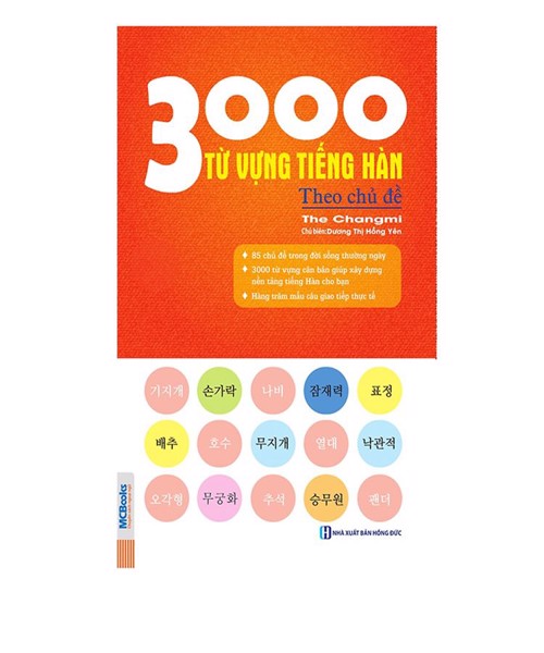 Cuốn sách cung cấp 3000 từ vựng đươc chia thành 65 chủ đề