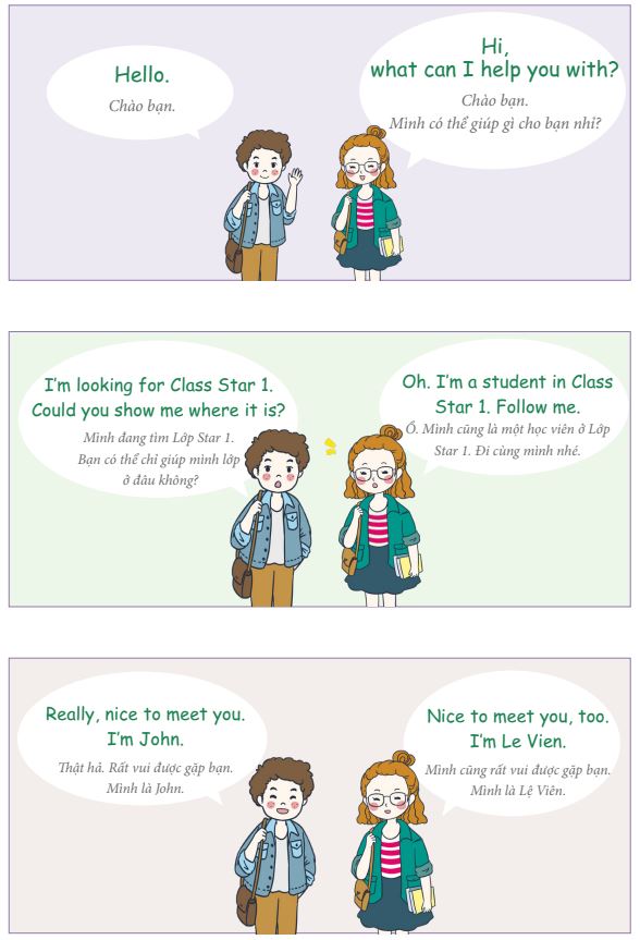 Các mẫu câu giao tiếp trong cuốn Joyful English – Easy conversation for daily life – Ai bảo giao tiếp tiếng Anh là khó