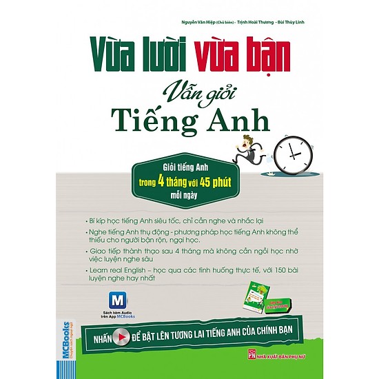 Cuốn sách “Vừa lười vừa bận vẫn giỏi tiếng Anh”