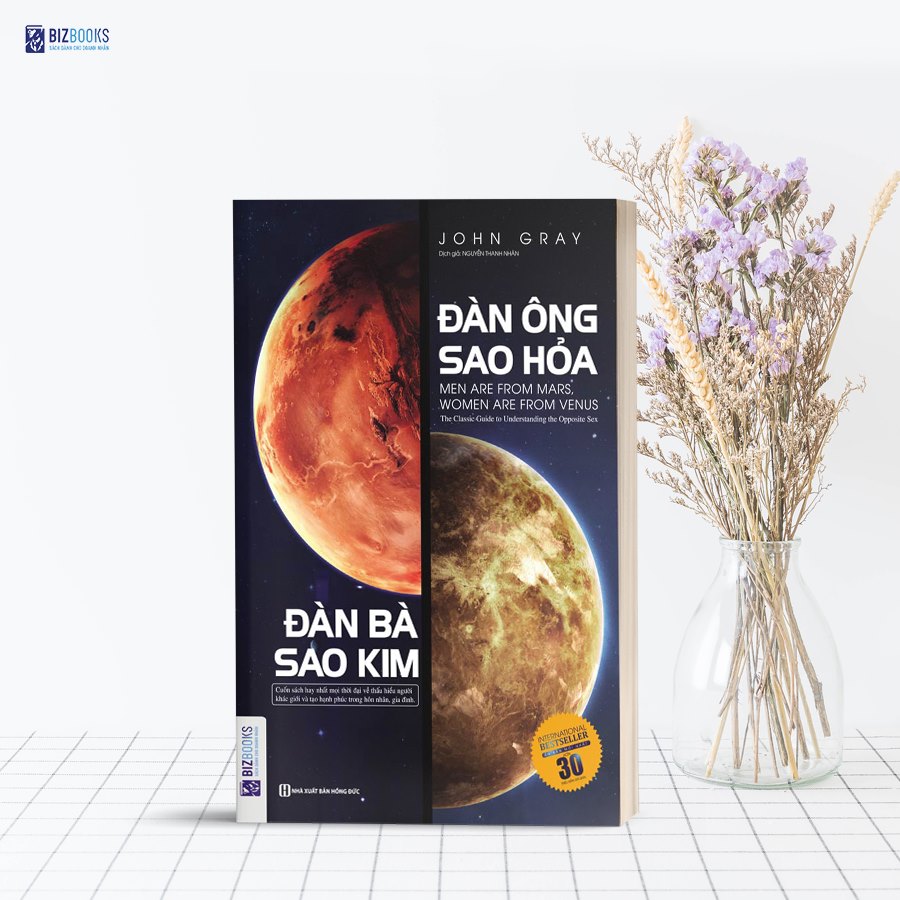 Cuốn sách "Đàn ông sao hỏa, đàn bà sao kim"