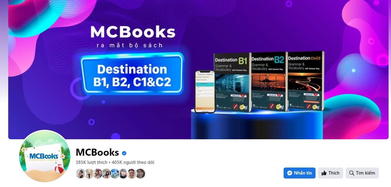 Fanpage chính thức của Mcbooks