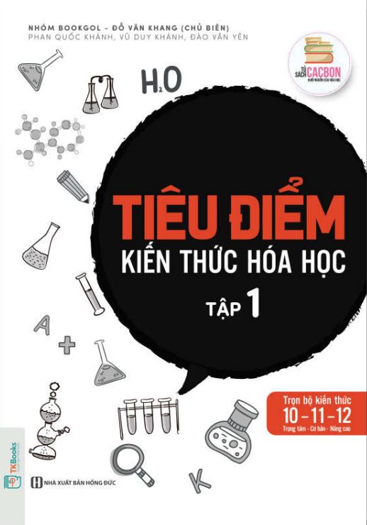 Cuốn sách Tiêu điểm kiến thức Hóa học tập 1