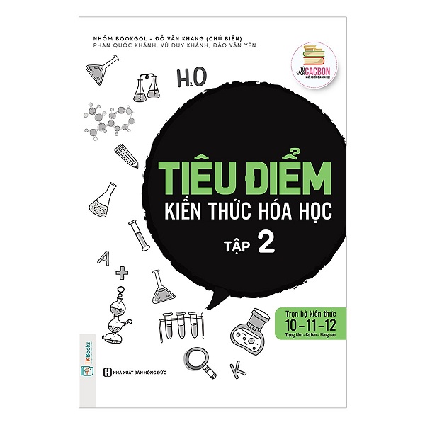 Cuốn sách Tiêu điểm kiến thức Hóa học tập 2