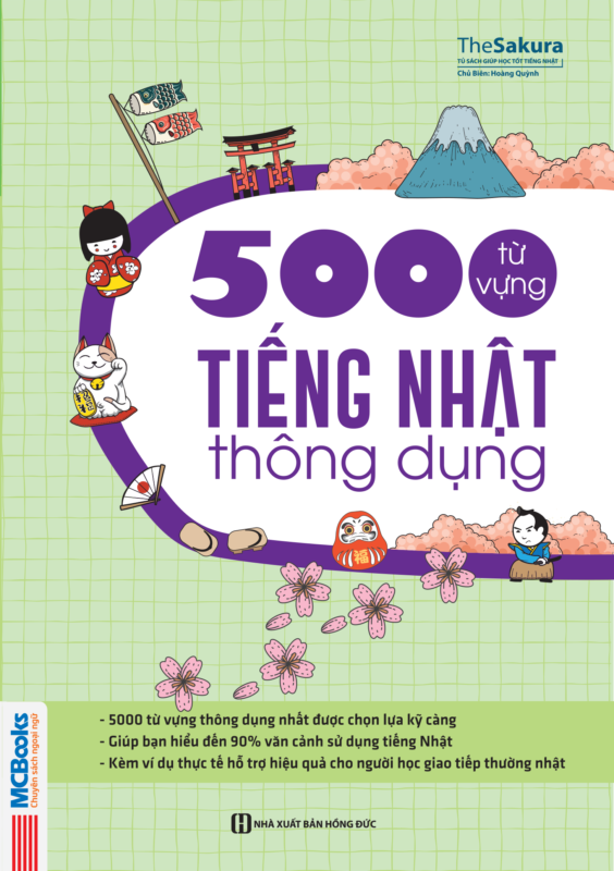 5000 từ vựng tiếng Nhật thông dụng
