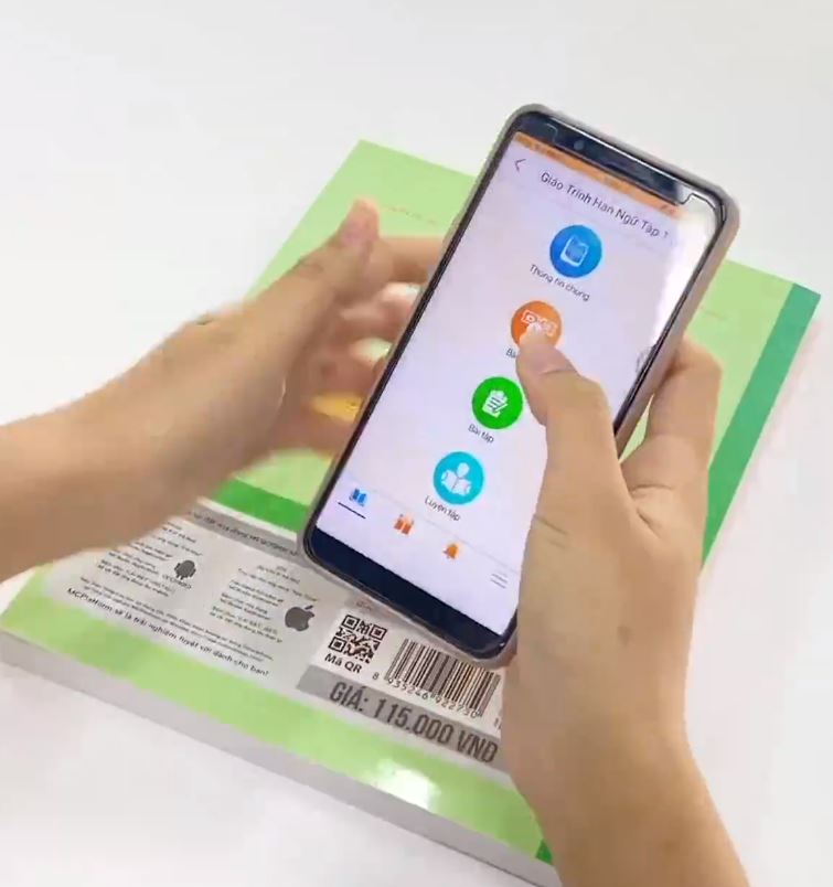 Toàn bộ file nghe và bài tập của cuốn sách đều có trên App Mcbooks