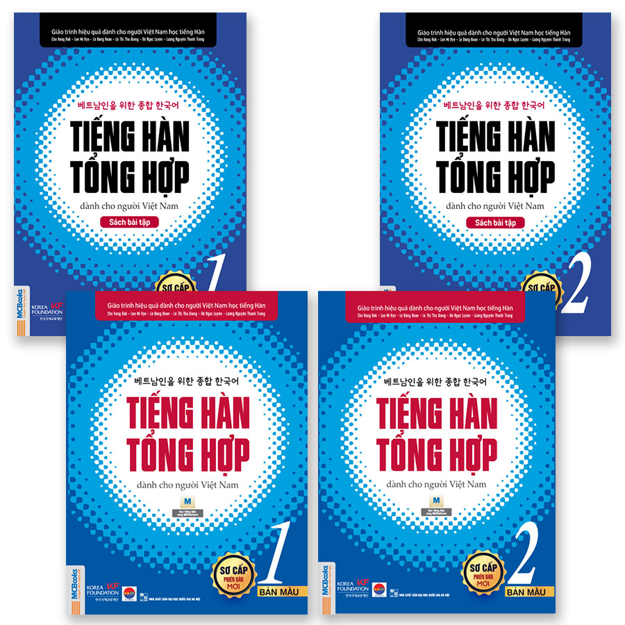 Giáo trình Tiếng Hàn Tổng Hợp sơ cấp 1&2