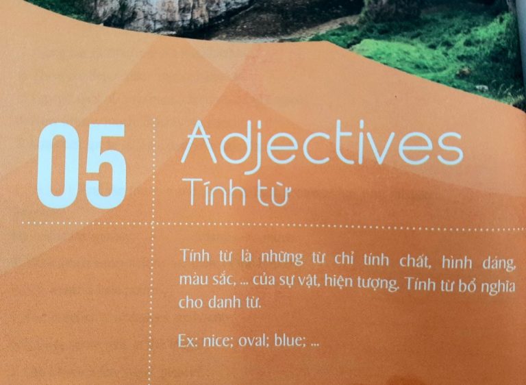 Tính từ trong tiếng Anh