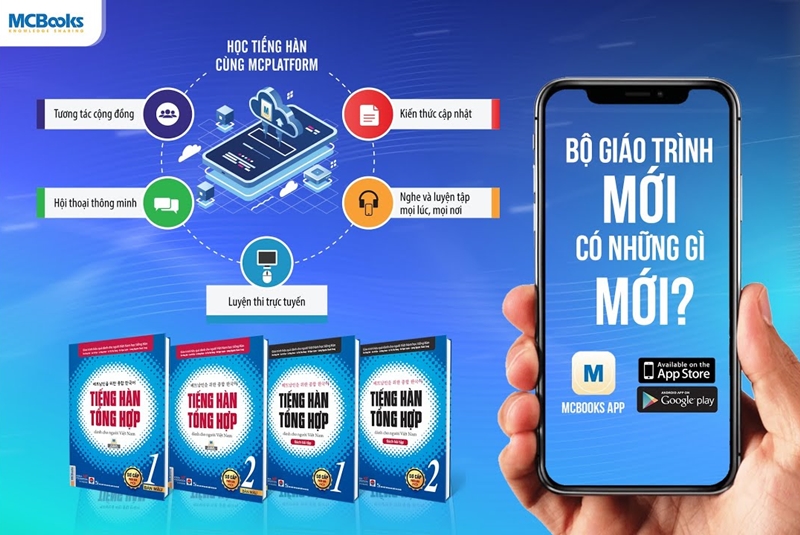 Bộ giáo trình Tiếng Hàn tổng hợp mới có rất nhiều tài liệu hữu ích đi kèm