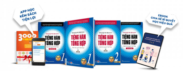 Mua trọn bộ giáo trình tiếng Hàn tổng hợp sơ cấp