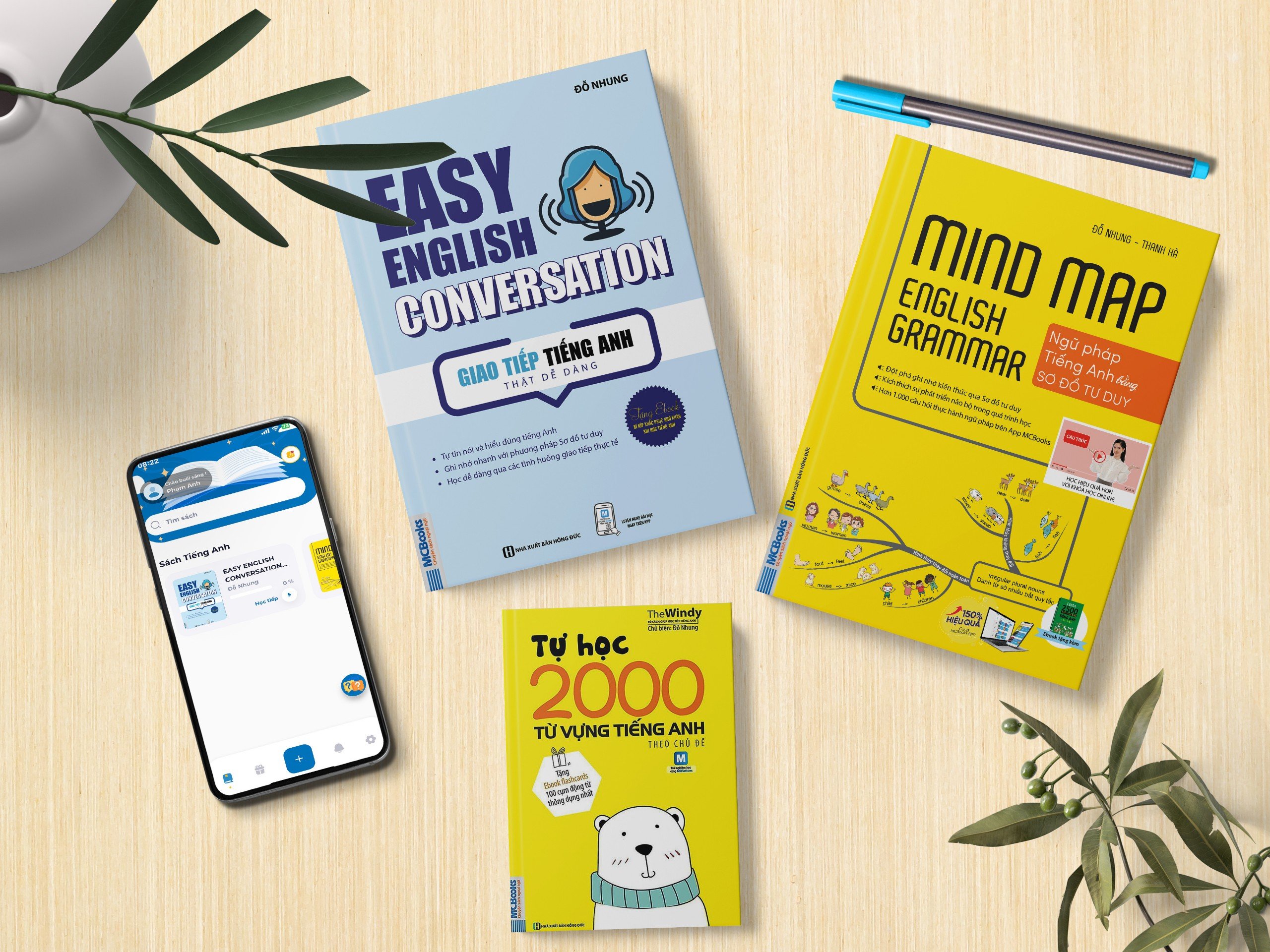 Bộ sách Học tiếng Anh bằng Mind Map