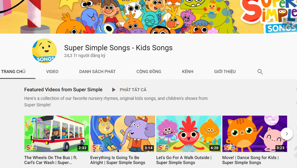Super Simple Songs - Kids Songs