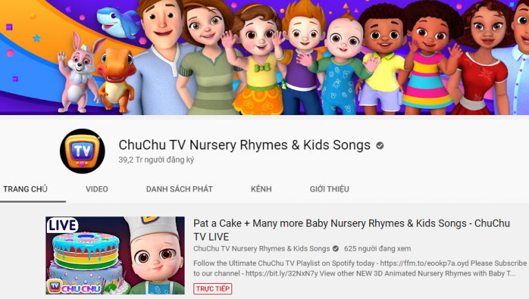 Chu Chu TV Nursery Rhymes & Kids