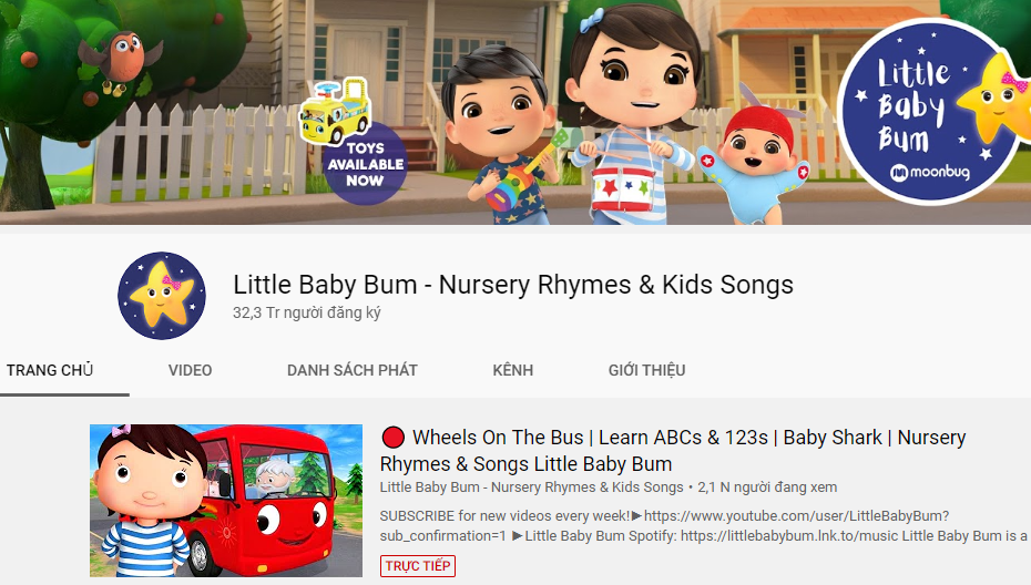 Little Babybum - Nursery Rhymes & Kids Songs
