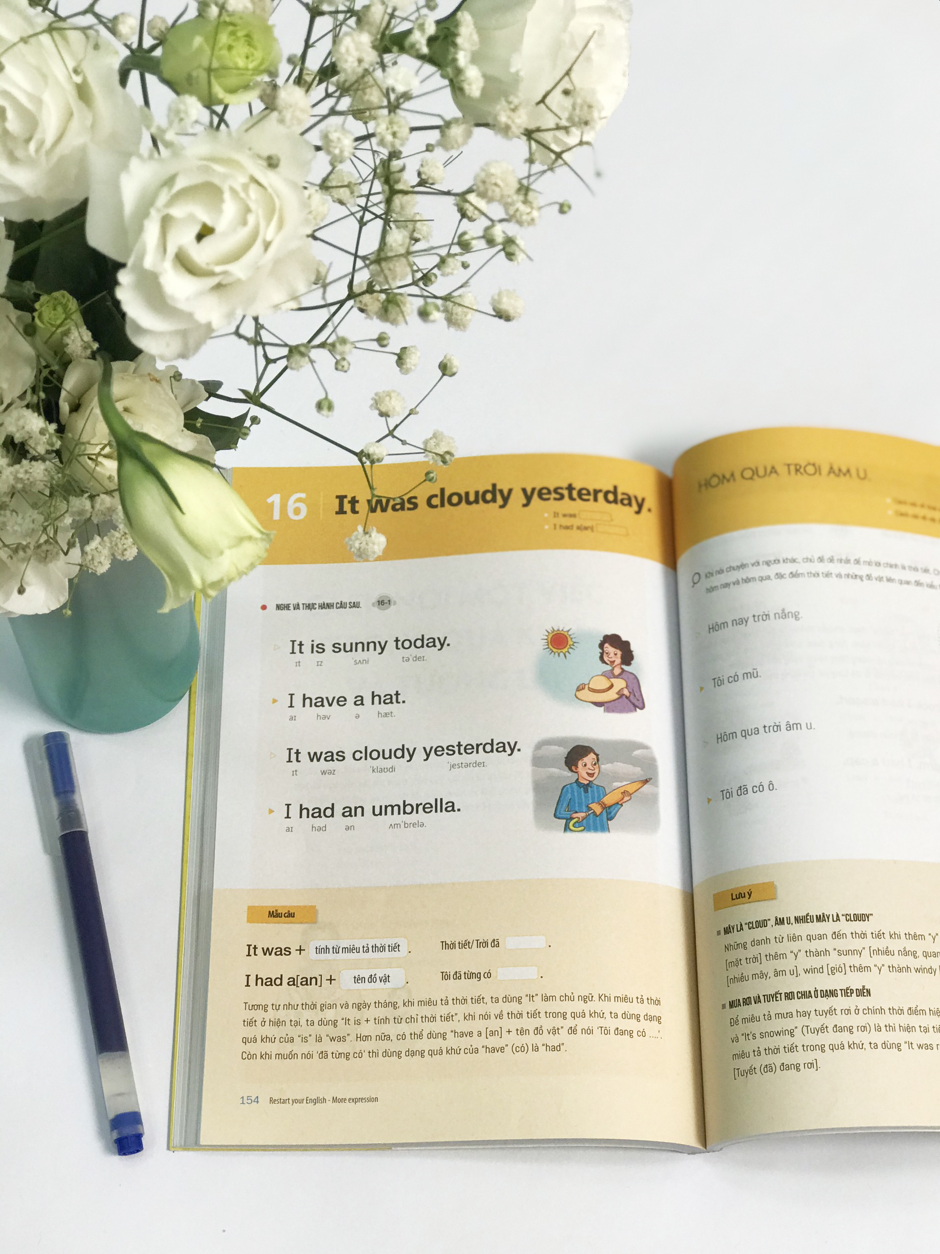 Nội dung bên trong bộ sách Restart Your English