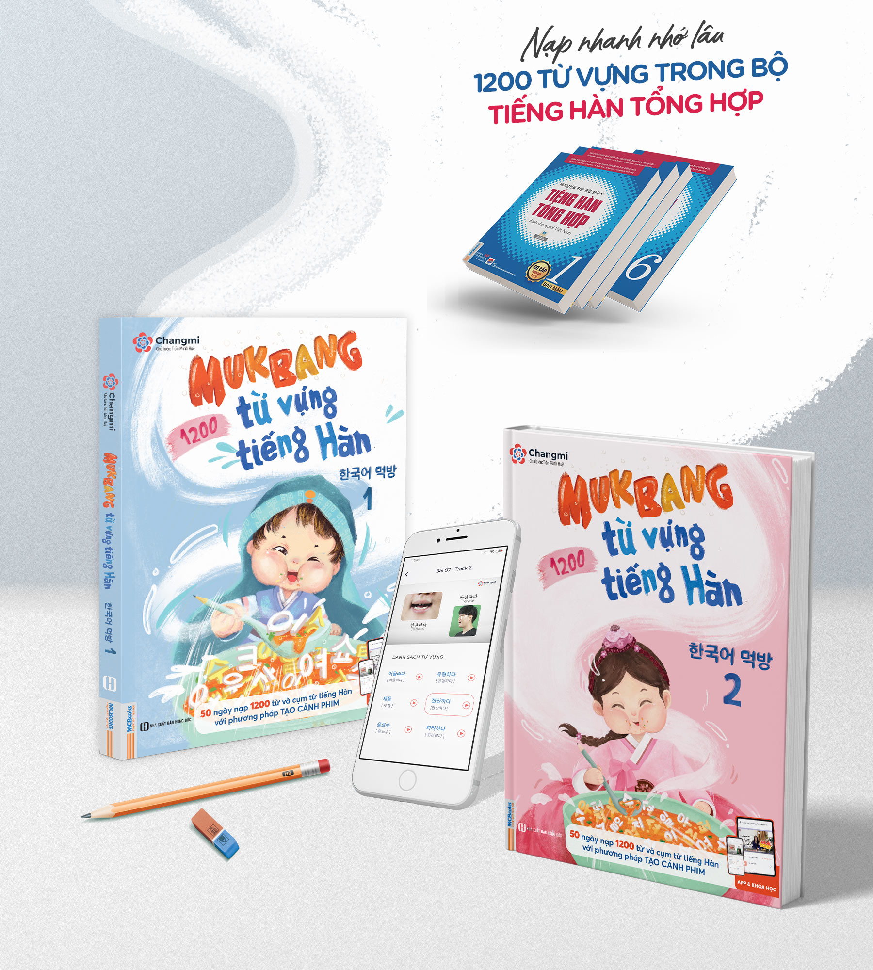Bộ sản phẩm Mukbang phù hợp với những người đang muốn học tiếng Hàn một cách nhanh chóng nhất