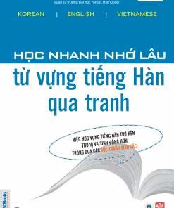 Sách Học nhanh nhớ lâu từ vựng tiếng Hàn qua tranh