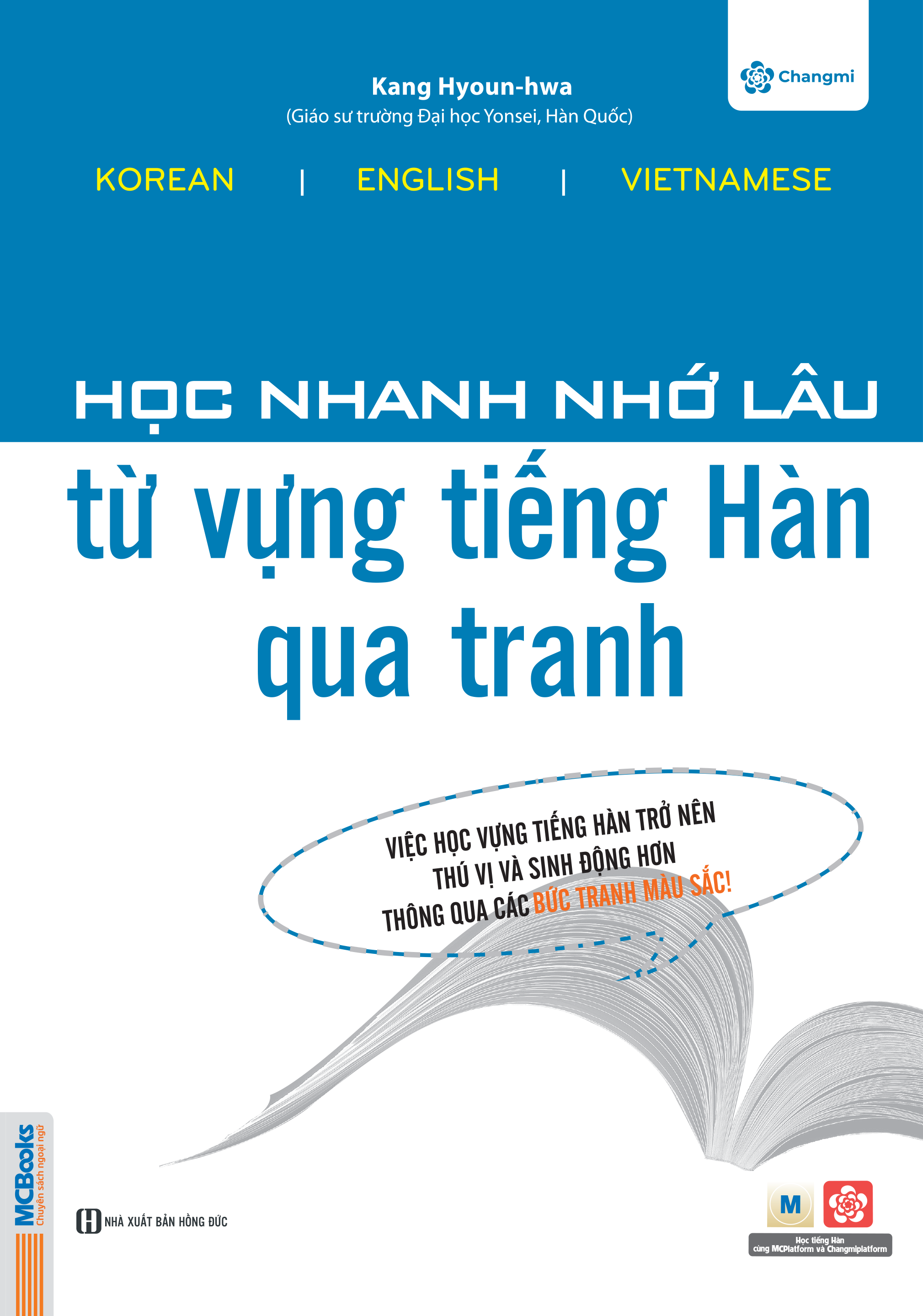 Sách Học nhanh nhớ lâu từ vựng tiếng Hàn qua tranh
