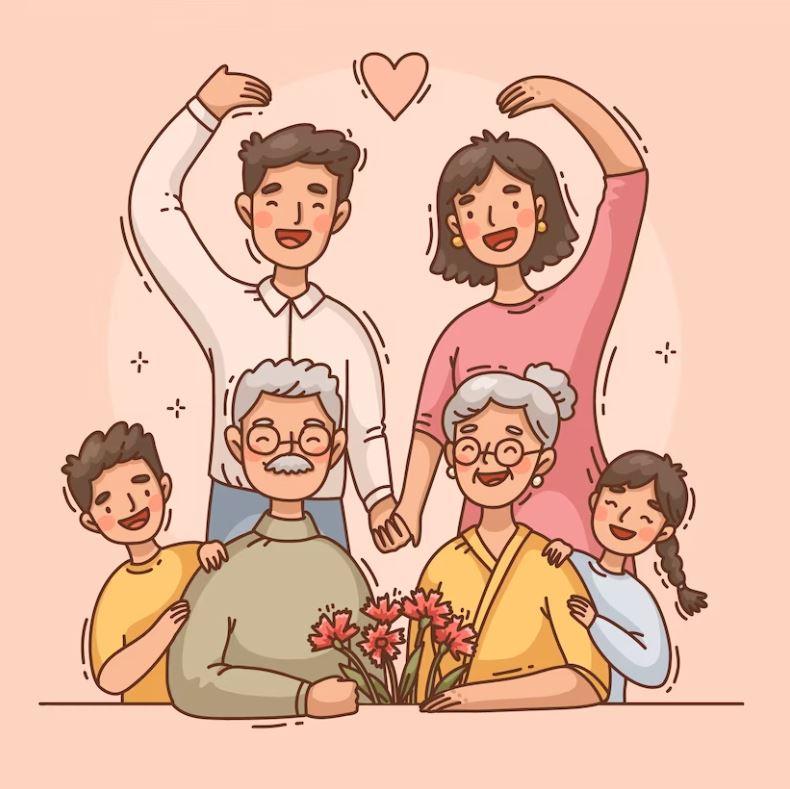 Có nhiều cách để nói về số lượng thành viên trong gia đình