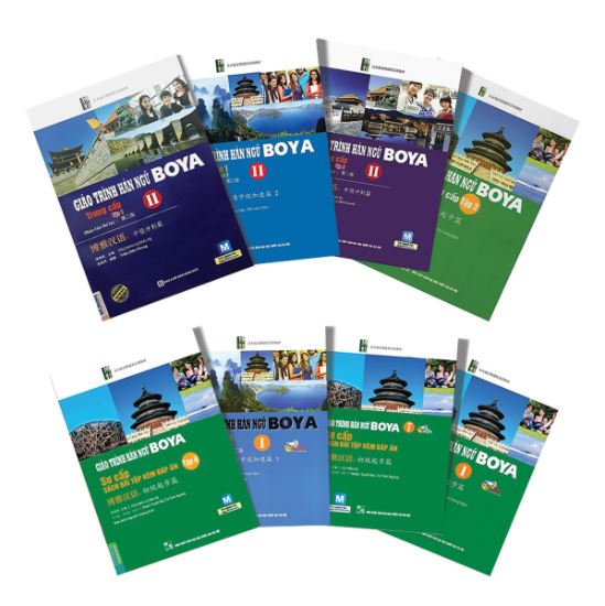 Bộ giáo trình Hán ngữ Boya 6 cuốn