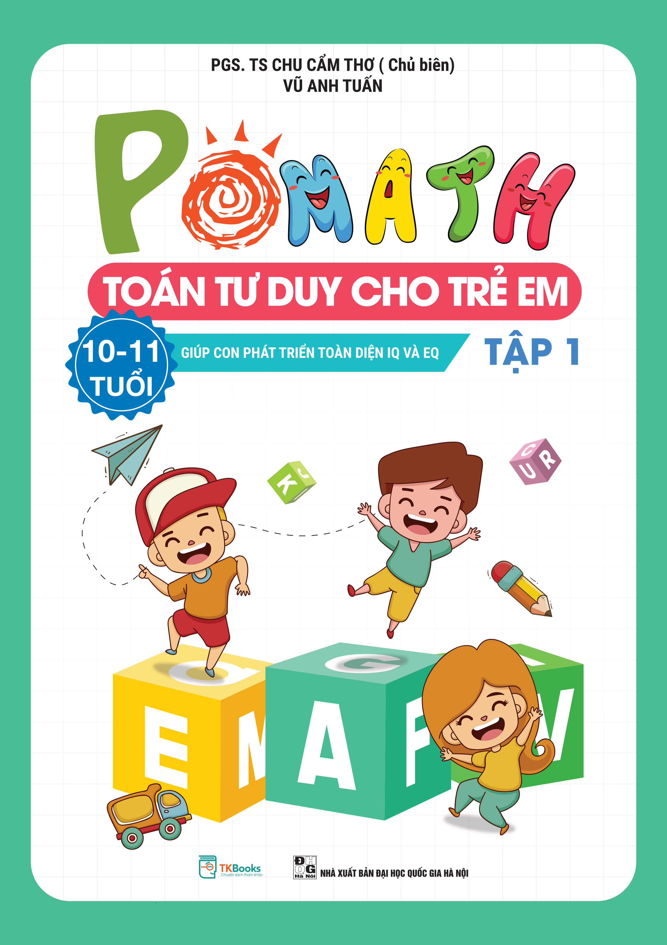 pomath toan tu duy cho tre em 10 11 tuoi tap 1 bia truoc